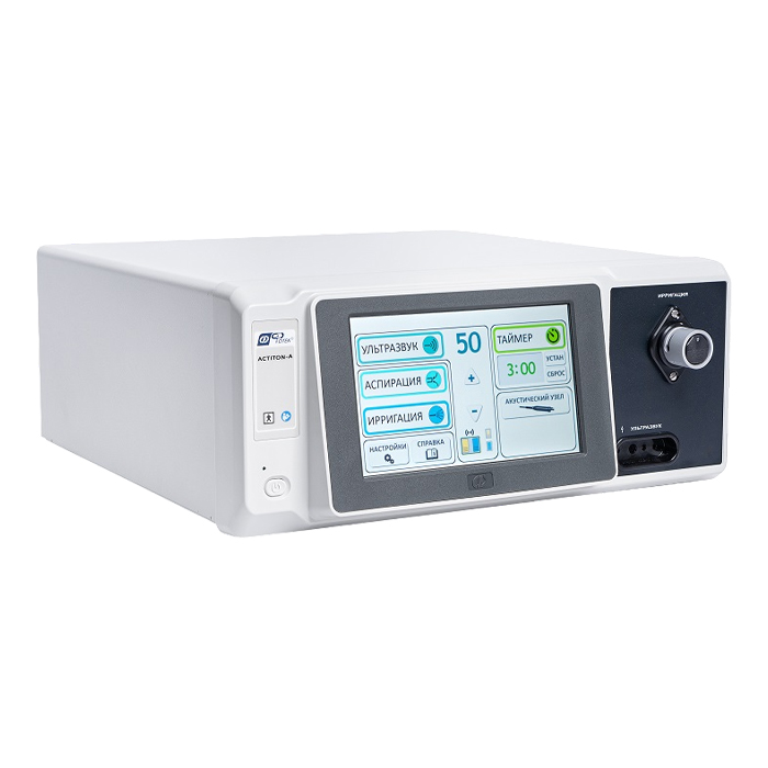 Блок управления ACTITON-A (с режимом аспирации жидкости) для аппарата ультразвукового хирургического кавитационного "ФОТЕК"